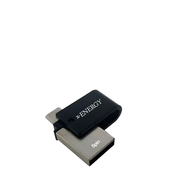 فلش مموری ایکس انرژی مدل SPIN OTG ظرفیت 64 گیگابایت